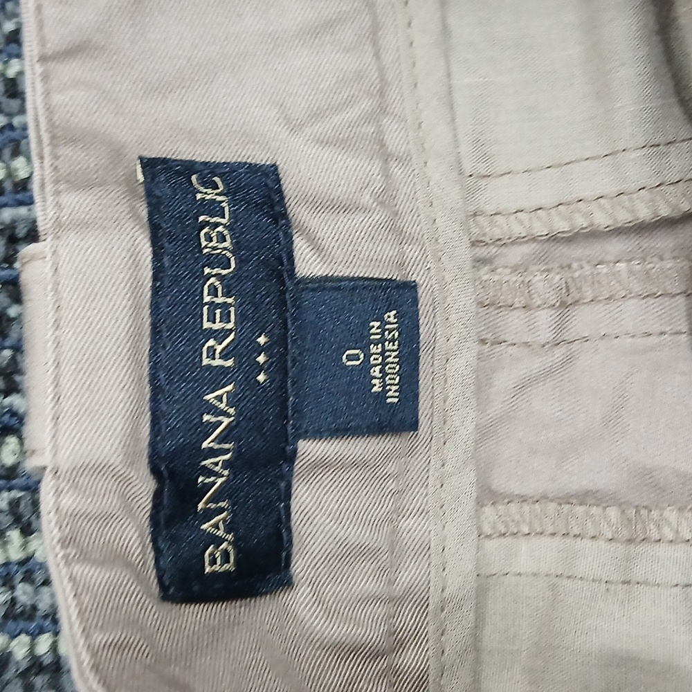 Banana Republic City Chino Shorts Size 0 - Picture 3 of 3